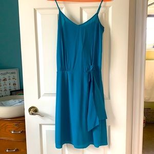 NWT drop waist silk dress purchased in Paris.